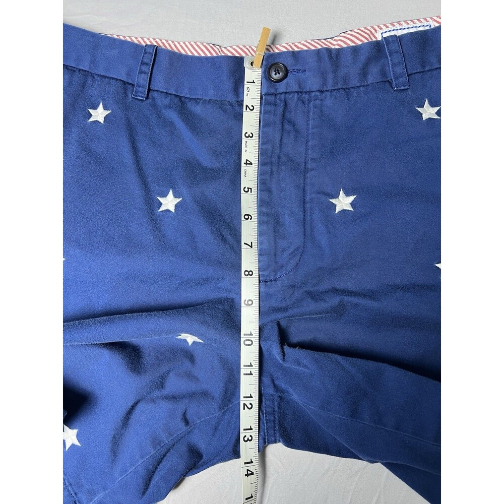 Southern Tide Men’s Shorts Star Spangled Yacht Blue Size W40 MSRP $ 99.50 - Picture 10 of 11